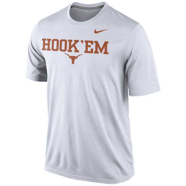 Texas Longhorns Nike Legend Authentic Local Performance WEM T-Shirt - White,We sell and wholesale Texas Longhorns Nike Legend Authentic Local Performance WEM T-Shirt - White on line form chian!